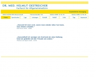 Website Allgemeinarztpraxis Dr. Helmut Oestreicher
