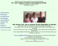 Bild Frohnes Sabine Dr. Fachrztin fr Allg. Medizin