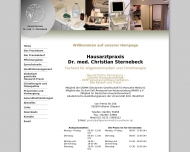 Bild Sternebeck Chr. Dr.med. Arzt fr Allgemeinmedizin und Chirotherapie