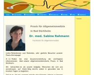 Bild Rahmann Sabine Dr.med. Fachrztin f. Allgemeinmedizin