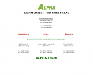 Bild Alpha Baumaschinenvermietung GmbH & Co. KG