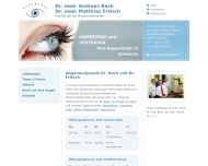 Bild Bach Andreas Dr.med. u. Fritsch Matthias Dr.med. Augenrztliche Gemeinschaftspraxis