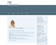 Website Wicharz Andrea Dr. med. Augenärztin