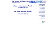 Bild Mundt Wiland Dr. Chirurg.Praxis