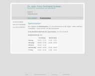 Bild Hodapp Franz Dr. Arzt fr Frauenheilkunde und Geburtshilfe