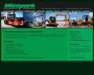 Bild Mietpark, Baumaschinenvermietung- u. Vertriebsgesellschaft mbH