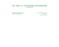 Bild Moosbauer H. Katharina Dr. Frauenrztin