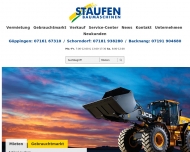 Bild Staufen Baumaschinen