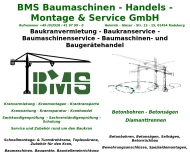 Bild BMS Baumaschinen-Handels-Montage & Service GmbH