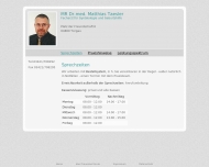 Website Taesler Matthias Dr. Frauenarztpraxis
