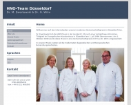 Website Ewertowski Mariusz Dr. Arzt für Hals Nasen Ohren , Wilm G. Dr. Ärztin für Hals Nasen Ohren - Ewertowski