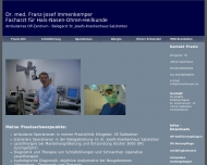 Bild Immenkemper Franz-Josef Dr.med. Arzt fr Hals- Nasen- Ohrenheilkunde