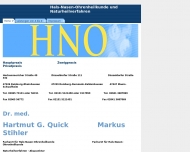 Bild Hals-Nasen-Ohrenheilkunde Dr.med. Hartmut G. Quick u. Stihler Markus