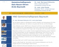 Bild Wnsche-Pawlofsky Bernward Dr.med. HNO-Arzt Stimm- und Sprachstrungen