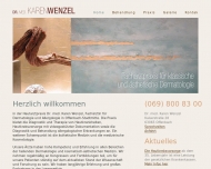 Bild Hautrztin Wenzel Karen Dr.med Allergologie amb. OPs Laser kosm. Dermatologie