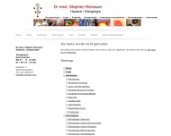 Website Reinauer Stephen Dr.med. Hautarzt Allergologie