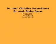 Bild Sasse Dieter Dr.med. , Dr. , Sasse-Blume Christine Dr.