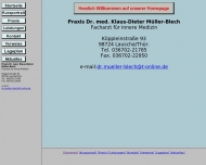 Bild Mller-Blech Klaus-Dieter Dr.med. Internist