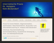 Bild Holzporz Martin Dr.med. Dipl.-Sportlehrer Allgemeinarzt Sportmedizin Akupunktur Naturheilverfahren