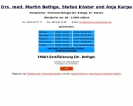 Bild Bethge Martin Dr. Kinderarzt Kinderkardiologe