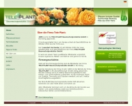 Website Baumschule Tele-Plant Baumschulprodukte