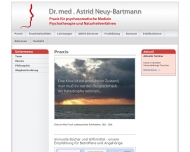 Bild Neuy-Bartmann Astrid Dr.med. Fachrztin fr Psychotherapeutische Medizin , Flrke-Klepper Stephanie Dr.med. Psychotherapeutische Praxis