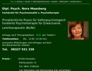 Bild Maasberg Nora Fachrztin fr Psychotherapie