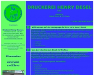 Bild DRUCKEREI HENRY DESEL OHG