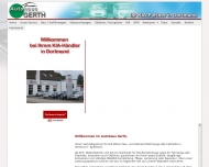Website Autohaus Gerth