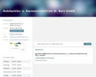 Bild Autolackier- u. Karosseriebetrieb W. Bars GmbH