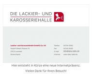 Bild Lackier- und Karosseriehalle GmbH & Co. KG