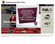 Website Fiat Automobil Vertriebs