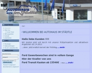 Bild Autohaus im Stdtle U.G.& Co.KG Ford Service Neu- u. Gebrauchtwagen Kfz Werkstatt