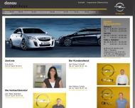 Website donau-autohaus Filiale d. Hanser & Leiber