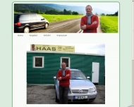 Website Haas KFZ-Handel