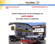 Website Biber KFZ-Werkstatt