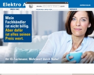 Elektro Adrian 97653 Bischofsheim Rhoen Service Beratung Verkauf von Elektro-Hausgeraeten TV Video
