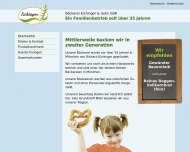 Website Bäckerei Richard Eichinger & Sohn