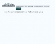 Website Kotlan & Jung Ingenieurgesellschaft