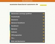 Bild Wmme Bckerei Sammann GmbH