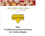 Bild Back-Mayr GmbH