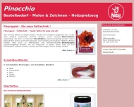 Bild Pinocchio Bastelbedarf  Malen & Zeichnen  Holzspielzeug in ...