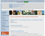 Bild Hilfswerk-Siedlung GmbH Evangelisches Wohnungsunternehmen in Berlin