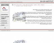 Bild EN-OP-INSTITUT Privatwirtschaftliches Institut f. Bau-Berat. und -Marketing GmbH