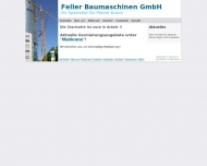 Bild Feller Baumaschinen GmbH Kundend.