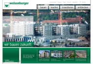 Website Weisenburger Bau