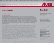 Website Auer Baustoffe