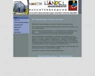 Bild Hndel Martin Bauunternehmung