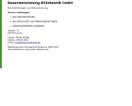 Bild Hildebrandt Bauunternehmung GmbH Bau-Abdichtungen u. Betonsanierung Fassadensanierung