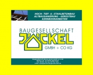 Website Baugesellschaft Werner J�ckel